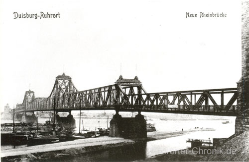 RheinbrÃ¼cke : Zeitraum: 1801-1918