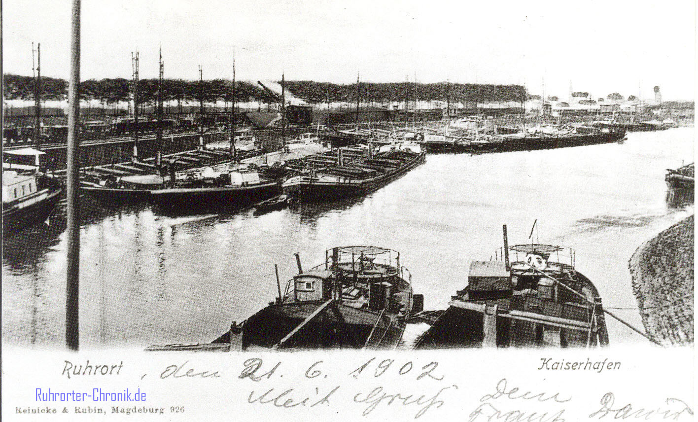 Kaiserhafen : Jahr: 1902