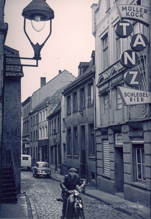 Castellstraße bzw. Kastellstraße : Jahr: ca. 1957