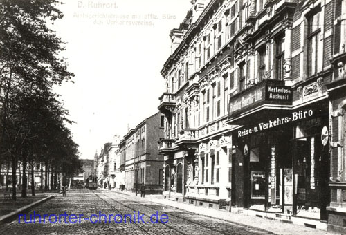 Amtsgerichtsstraße  : Zeitraum: 1919-1933