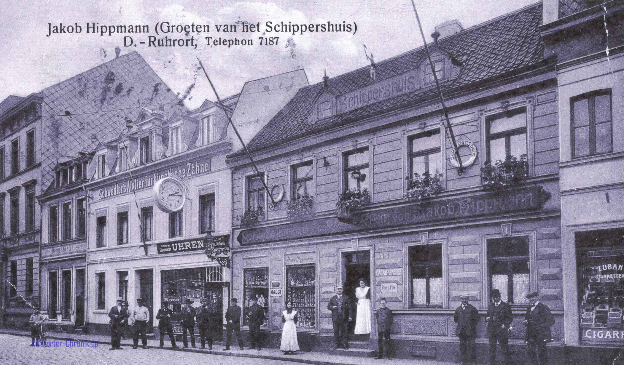 Hafenstraße : Jahr: 1910 ca