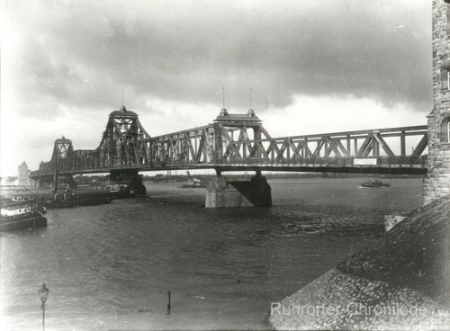 Rheinbrücke : Zeitraum: 1934-1945