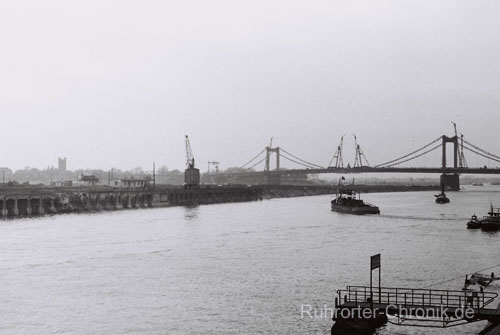 Rheinbrücke : Jahr: 1954
