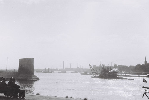 Rheinbrücke : Jahr: 1954