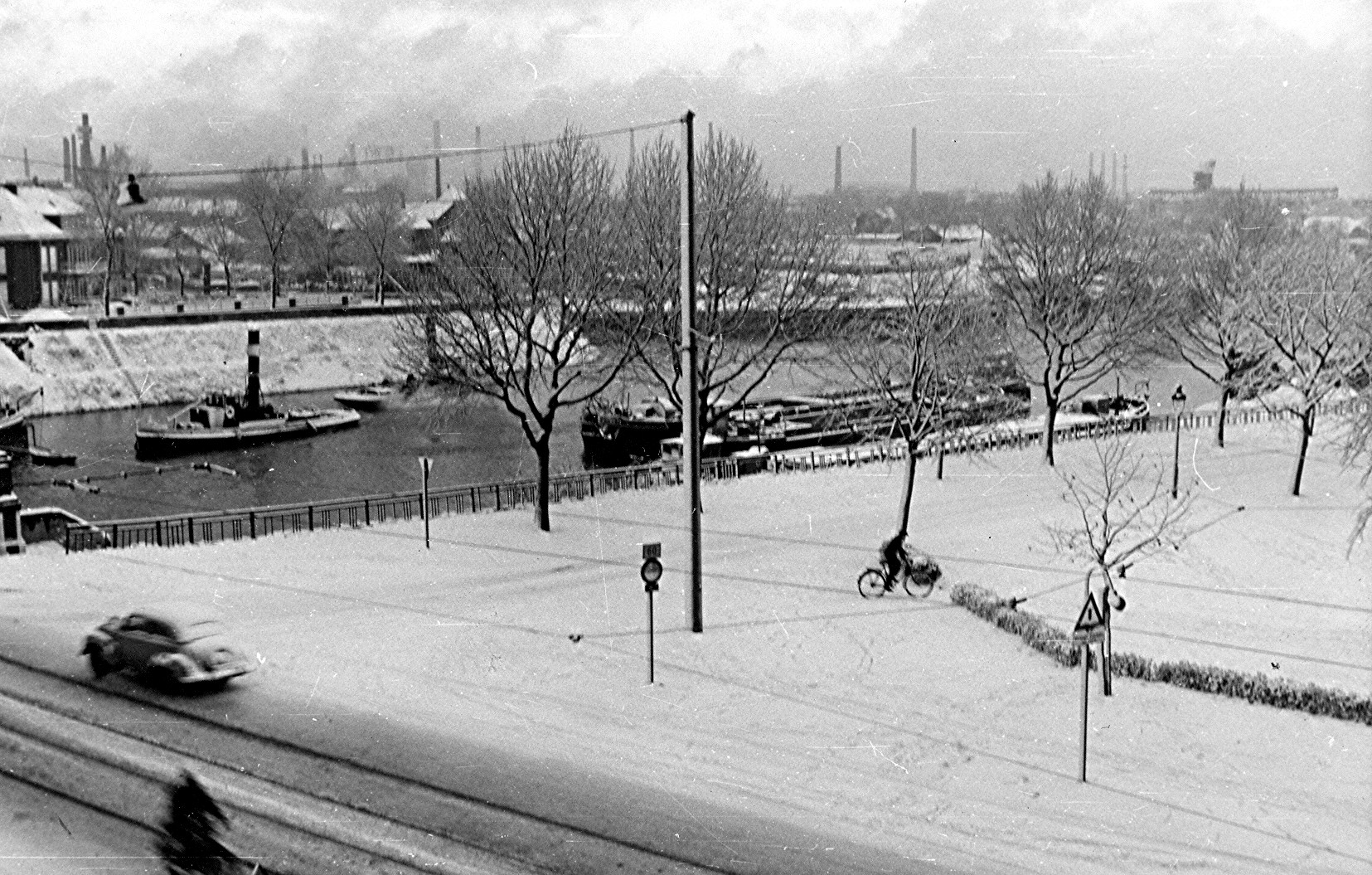 Alte Ruhrorter Straße : Jahr: 1950 Alte Ruhrorter Straße : Jahr: 1950