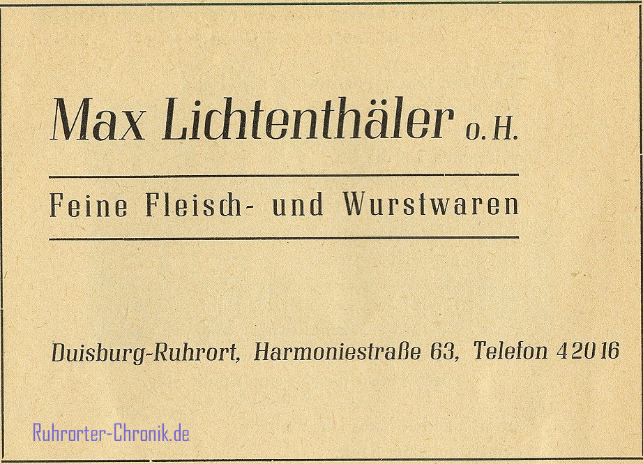 Harmoniestraße 63 : Jahr: 1952