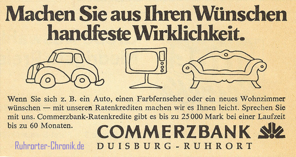 Alte Werbeanzeigen : Jahr: 1957