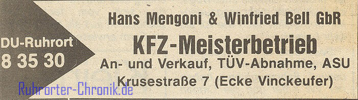 Alte Werbeanzeigen : Jahr: 1987